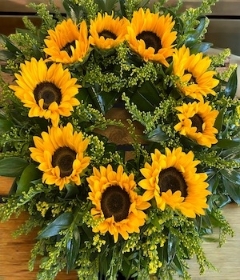 Sunflower Wreath